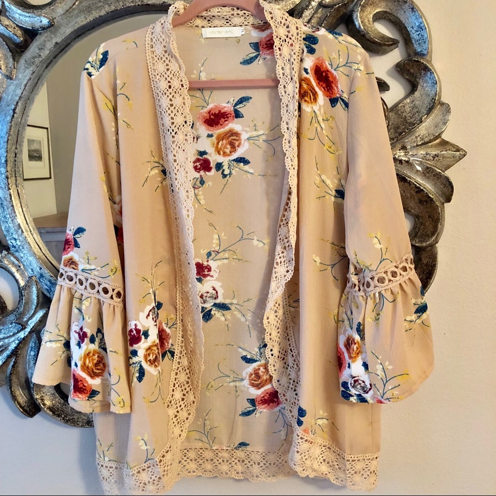 BUY 1 GET 1 FREE Boho Kimono Open Front